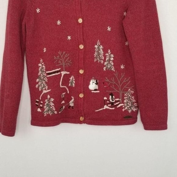 Northern Reflections Christmas Cardigan Sweater - Picture 5 of 7